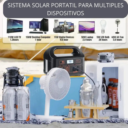 Sistema solar portátil