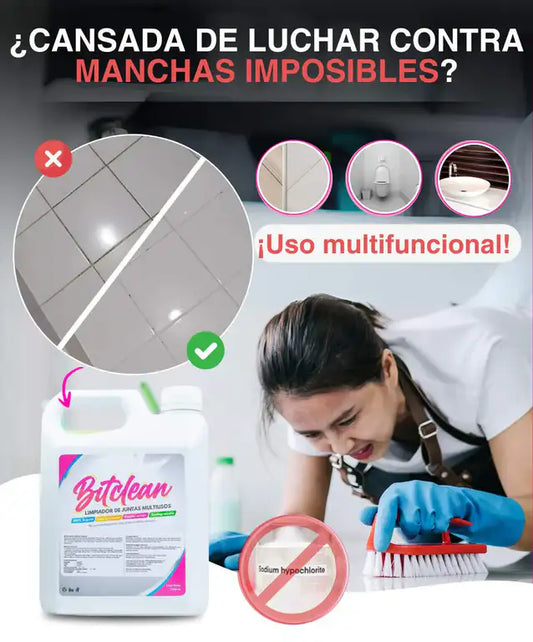 bitclean limpiador de juntas multiusos X 2 litros